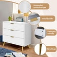 thumbnail image 6 of Modern 9 drawer dresser,  Fluted Dressers Chest of Drawers ,  Wood Storage Dresser Organizer for Bedroom, Living Room, Hallway, Entryway, 6 of 8
