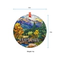 thumbnail image 5 of Custom Estes Park Colorado Ornament | Faux | Unique Souvenir |Vacation Travel Gift | Holiday |Christmas Decor, Holiday Keepsake, Xmas Tree Hanging Decoration, Seasonal Gift Idea, C, 5 of 5