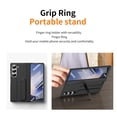 thumbnail image 6 of Decase for Samsung Galaxy Z Fold 7 5G 2025 Hybrid Case with Hand Strap, Rugged Fold7 Hand Strap Case with Kickstand+Screen Protector,All-Inclusive Shockproof Protection Cover for Z Fold 7 5G,Black, 6 of 7