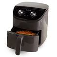 thumbnail image 2 of Instant Essentials 4QT Air Fryer with EvenCrisp Technology that Crisps and Reheats, Easily Adjust Time & Temperature For Quick Meals, 100+ In-App Recipes, from the Makers of Instant Pot, Black, 2 of 4