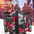 thumbnail image 3 of Bolsa de almacenamiento de balón de fútbol de forma redonda portátil Oxford lavable para deportes al aire libre FLhrweasw Nuevo, 3 of 9