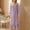 03 Purple, variant on Weiqiqre Plus Size Pajamas for Women Solid Color Loose Hooded Casual Fall Winter Warmth Nightgown Long Sleeve Drawstring Sleepwear with Pockets