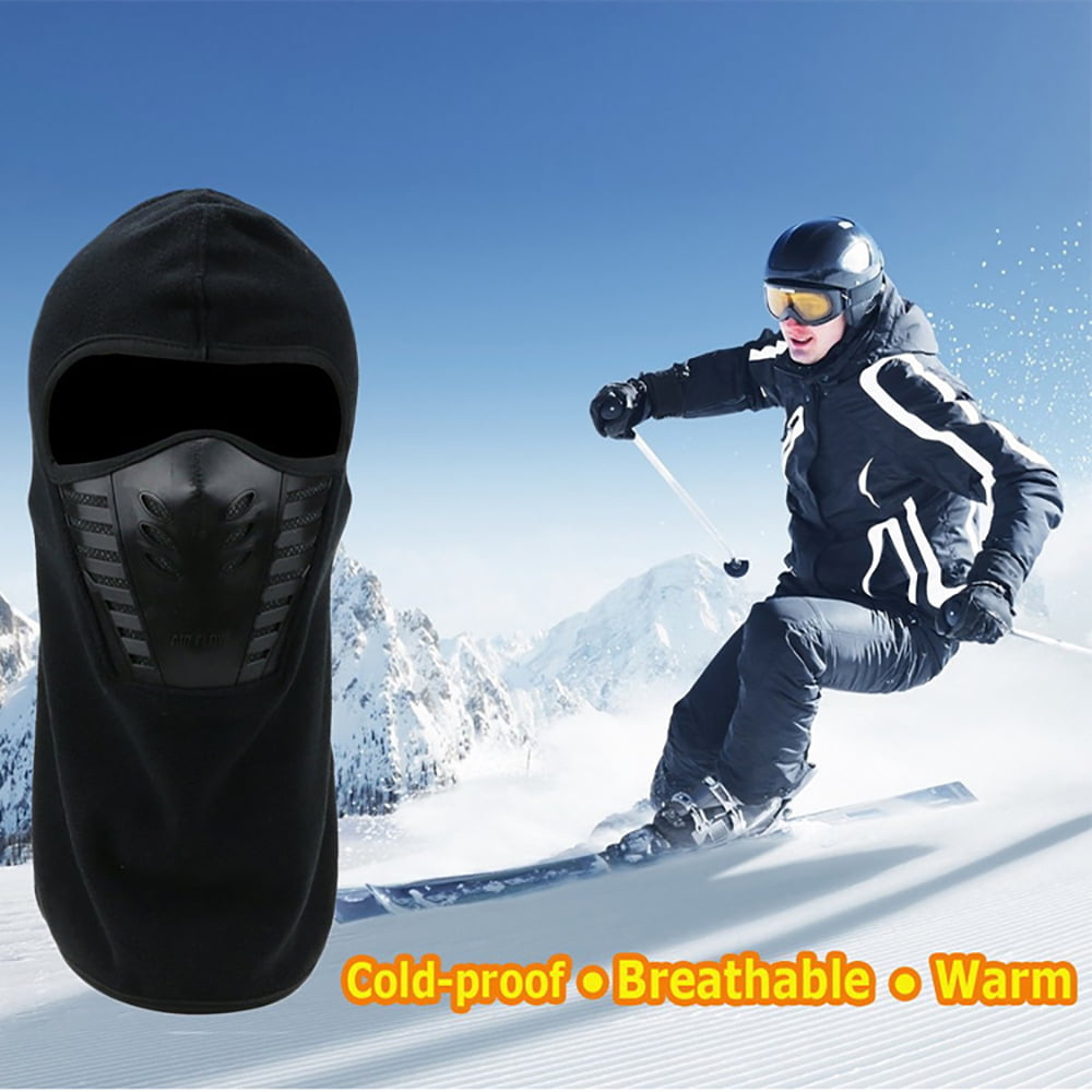 Face Mask Outdoor Winter Warm Bicycle Bike Climbing Skiing Windproof Carbon Filt 