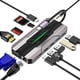 thumbnail image 2 of 13-IN-1 USB C Hub Docking Stations SD Card Reader 1000M RJ45 -Compatible HDTV VGA USB Hub 3.0 Adapter for PC Laptop, 2 of 5