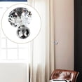 thumbnail image 4 of Colgador de gancho de pared de aleación de zinc Aleación de Zinc Cristal Cortina Hold Backs Tie Back Wall Hook Diamante Holder para Decoración de de Habitación para hogar , # 1 Pteado Magideal Colgador de gancho de pared de aleación de zinc, 4 of 5