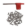 thumbnail image 3 of 50Pcs For M3 X 8Mm Insert Torx Screw For Carbide Inserts Lathe Tool& Screwdriver YIWEI, 3 of 7