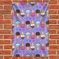 thumbnail image 2 of Ice Cream Pattern with Rainbow Hearts Home Business Office Sign, 2 of 3