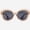 Champagne, variant on Bifocal Sunglasses for Women - Reader Sunglasses with Bifocals - Oversized Butterfly Cat Eye Reading Sun Glasses with Built In Readers - Barletta by VITENZI in Black 2.50