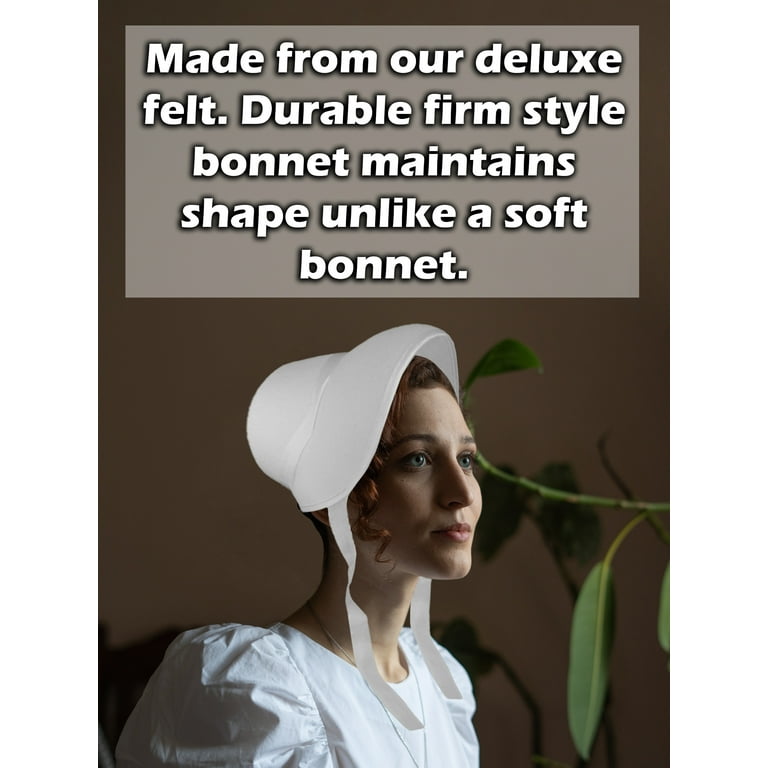 Nicky Bigs Novelties Adult Bonnet Old Fashioned Victorian