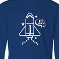 thumbnail image 4 of Inktastic Rocket Ship I Love Space Long Sleeve Youth T-Shirt, 4 of 5
