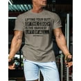 thumbnail image 3 of Gymish Hardest Lifting Saying Shirts for Men – Funny Weightlifting Gym T-Shirt, Workout Shirts for Men, Mens Gym Shirt, Gym TShirts for Men, Gym Clothes for Men, Motivational Gym Wear, 3 of 5