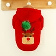thumbnail image 2 of PENGXIANG Robe de Noël pour Chien Durable Douce Imprimé Mignon Vêtements pour Chiot Respirant, 2 of 6