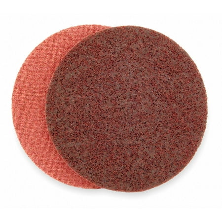 

Arc Abrasives Hook/Loop Disc No Hole 6 in. Med AlO 62020