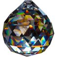 thumbnail image 3 of Clear Crystals Ball Prism-5Pcs Hanging Faceted Pendant Suncatcher for Ceiling Chandelier, Feng Shui, Wedding Home, 3 of 4