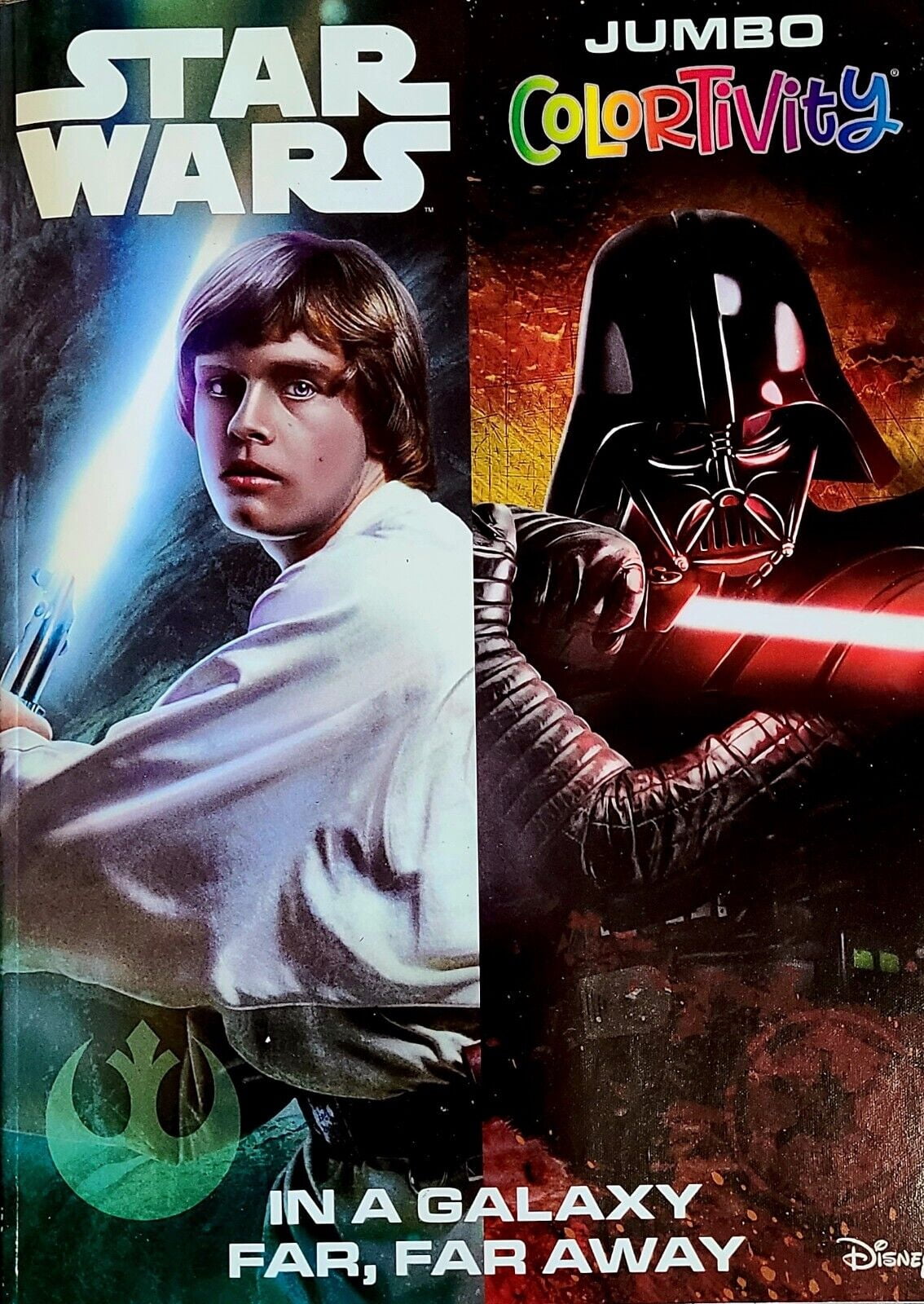Star Wars JUMBO Colortivity Activity Book, In a Galaxy Far, Far Away