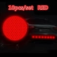 thumbnail image 6 of 10x Round Circle Red Car Reflective Sticker Bumper Truck Motorcycles, 6 of 6