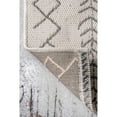 thumbnail image 4 of nuLOOM Sierra Moroccan Diamond Outdoor Area Rug, 7' 6" x 10' 9", Ivory, 4 of 5