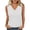 White, variant on Womens Summer Tank Tops V-Neck Sleeveless Loose Fit Casual T-Shirts Blouses
