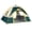 Green, variant on PoP Up Canopy Instant Camping Tent, 2-4 Person Family Tents For Camping With Door & 3 Windows, Anti-UV Waterproof Easy Setup Camping Tent For Beach Camping Hiking Outdoor Backpacking, Dark Green