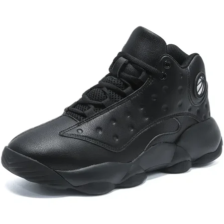 

Men‘s Casual High Top Basketball Shoes With Rubber Sole Lightweight Breathable Lace-up Sneakers For Outdoor Sports