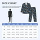 thumbnail image 4 of Fotbe Ball Sports Pijama de Hombre con Estampado de Manga Larga, Conjunto de 2 Piezas, Ropa de Dormir Suave y Cómoda con Bolsillos-Small, 4 of 7