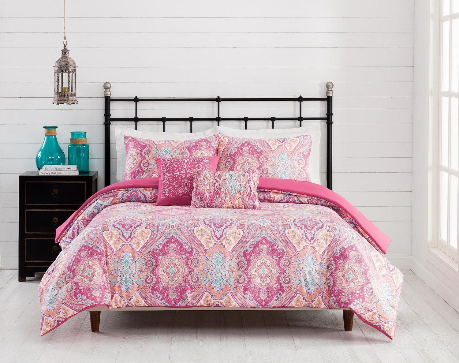 JS CANDES 5PC COMFORTER SET K