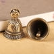 thumbnail image 3 of LLavero de latón chino con cabezas de animales del zodiaco, colgante de campana, joyería Vintage de cobre, Feng Shui, llavero de coche, regalo, 3 of 4