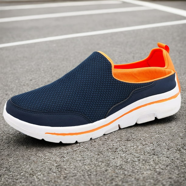 Zapatos de mulas para hombre Zapatillas de deporte transpirables para caminar Zapatillas ligeras con puntera cerrada
