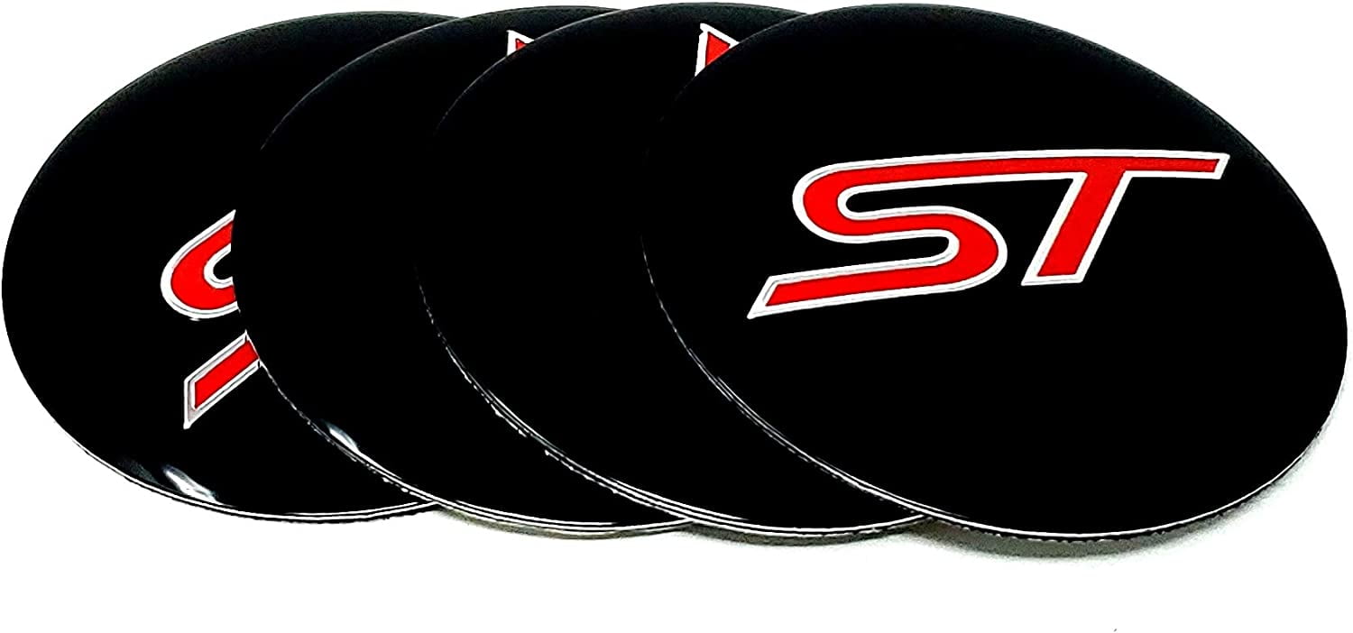 56mm Hub Cap Stickers For FORD FIESTA FOCUS F150 MUSTANG ETC Wheel