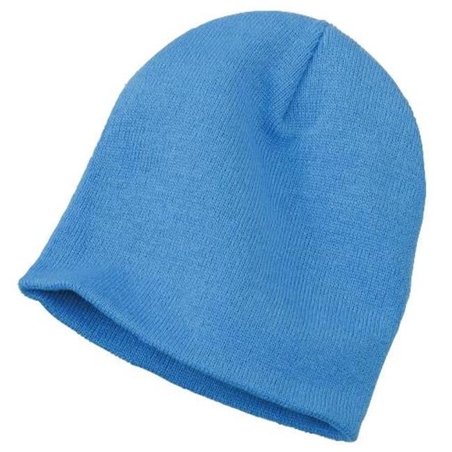 Knit Skull Cap. Cp94 Columbia Blue Osfa 