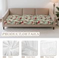 thumbnail image 2 of Xoenoiee Cardinal Flower Print Stretch Couch Cushion Cover Plush Cushion Slipcover for Chair Loveseat Sofa Cushion Furniture Protector Seat Cushion Sofa Cover, 2 of 7