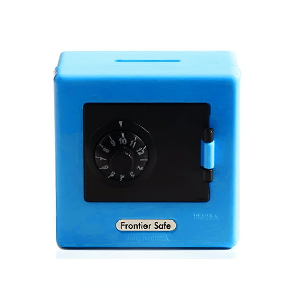 BESTSKY Piggy Bank for Adults,Combination Lock Money Coin Saving Storage Box,Money Saving Box Code Cash Safe Case,Piggy Bank Kitchen Essentials,Blue