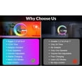 thumbnail image 3 of Larger G-light, Bluetooth speaker, wireless charger, RGB alarm clock, night light - USA-, 3 of 4