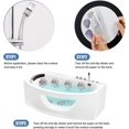 thumbnail image 4 of Pegatinas antideslizantes para bañera, 16 unidades de adoquines grandes, adhesivos antideslizantes para ducha y bañera., 4 of 5