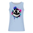 thumbnail image 2 of Casual Tops de Verano de la Moda de los Hombres sin Mangas Impreso Cuello Redondo, Camisa Ligera Y Cómoda para Diario, 2 of 5