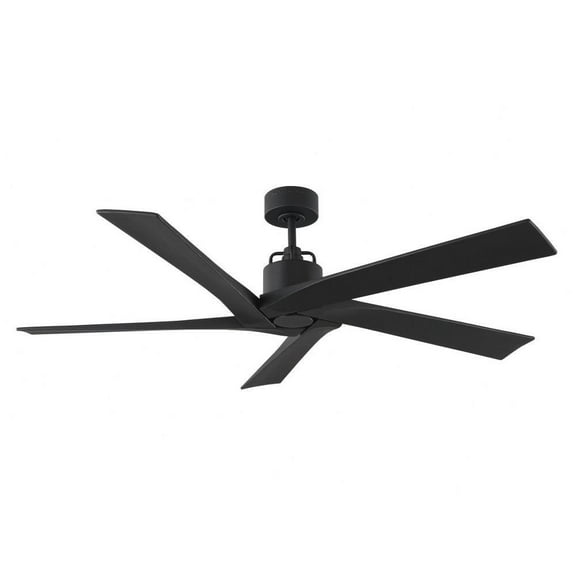 56 inch Ceiling Fan-Midnight Black Finish Bailey Street Home 96-Bel-4490039