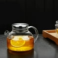 thumbnail image 4 of 1pc 500ml Household Glass Teapot Heat Resistant Glass Teapot Healthy Teapot Small Kettle, 4 of 4