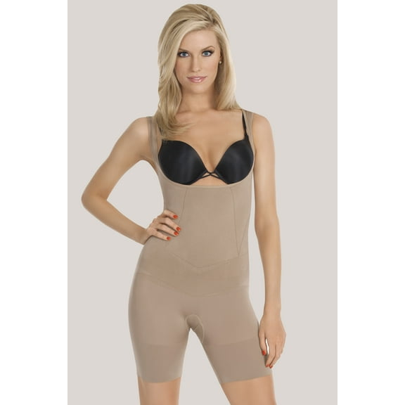 Women Firm Control Lift Support Frontless Boxer Body Shaper