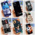 thumbnail image 2 of Cute Animals Pattern Case For Xiaomi Redmi A1+ A2+ Coques Camera Protection Soft Capas For Redmi A2 A1 A1Plus Clear Bumper Case 707 Redmi A2, 2 of 6