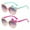 style3, variant on 2Pcs Baby Sunglasses,Efficient UV Protection Lenses Age 2-4, Non-Pressing on Nose