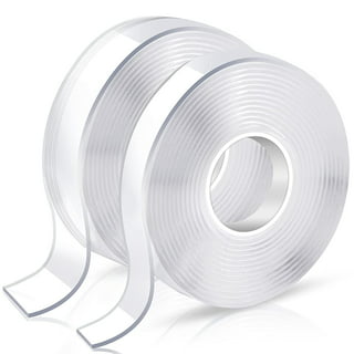 Eboboin Nano Tape, Double Side Sticky Tape, Transparent Wall Tape for  Hanging, Mounting Tape Adhesive Tape for Home (9.85FT)
