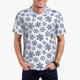 thumbnail image 1 of Fotbe Dark Blue Snowflakes Camiseta Polo de Golf para Hombre con Estampado – Camisa Deportiva Transpirable con Cuello Abotonado-Large, 1 of 6