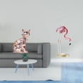 thumbnail image 2 of Estatua de gato, figura de escritorio, escultura de resina, adorno de flamenco, accesorio decorativo de mesa, acabado liso, adecuado para oficina,, 2 of 8