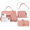 thumbnail image 3 of Small quilted shoulder bag with mini coin pocket, 3 of 5