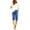 b-Dark Blue, variant on 2025 Women Summer Pants Leather Shorts for Women Plus Size High Waisted Women's Shorts athletic Shorts Lacing Beach Workout Women's Shorts Set Summer Pocket Five Point Pants