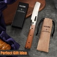 thumbnail image 7 of Huusk  Folding Nakiri Knife - Pocket Chef Knives with 440C Stainless Steel Ultra Sharp Blade, Portable Kitchen Knife for BBQ Trip Outdoor,Gift for Men and Women, 7 of 7