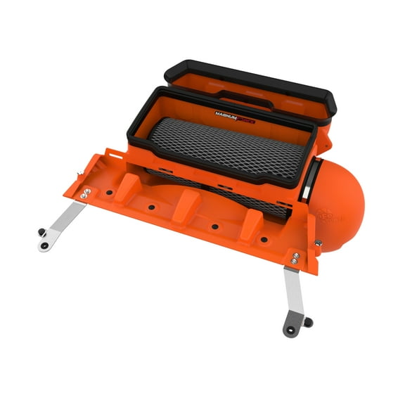 Magnum FORCE Stage-2 Cold Air Intake System Orange w/ Black Pro 5R Filter