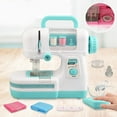 thumbnail image 3 of Milaget Battery Operated Children Sewing Machine with LED Light Educational Toy Learning Green, 3 of 8