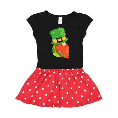 

Inktastic Saint Patrick s Day Gnome Gnome With Orange Beard Gift Toddler Girl Dress