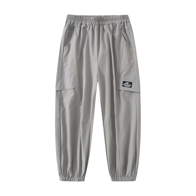 Odeerbi 5-18 Años Niños Niñas Quick Dry Athletic Deportes Jogger Pantalones Verano Lindo Casual Transpirable Pantalones